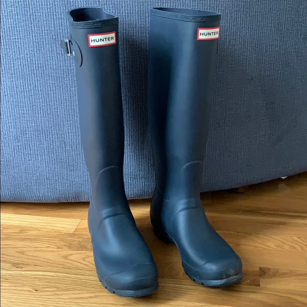 Hunter original tall rain boots